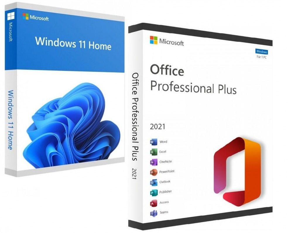 Microsoft Windows 11 Home & Office 2021 Professional Plus - (Bundle)