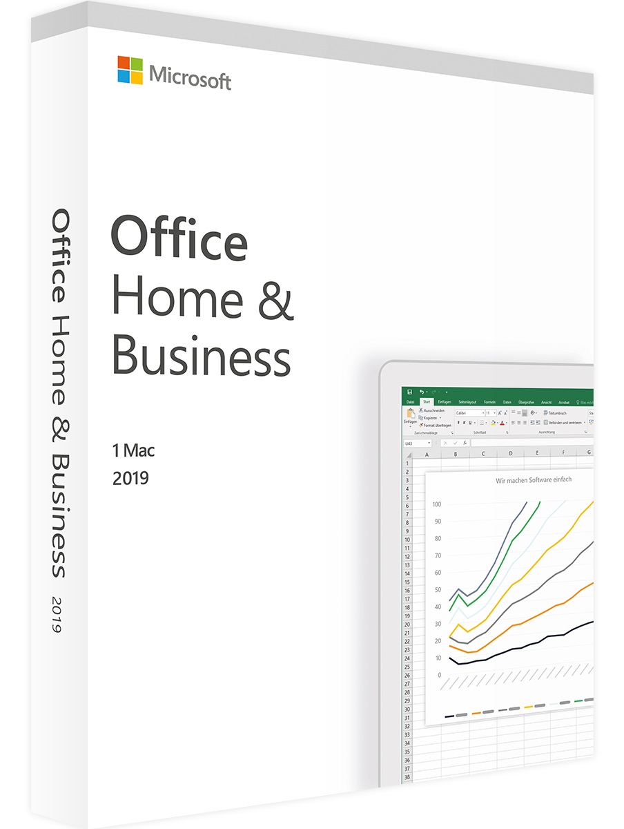 Microsoft Office 2019 Home and Business | für MAC