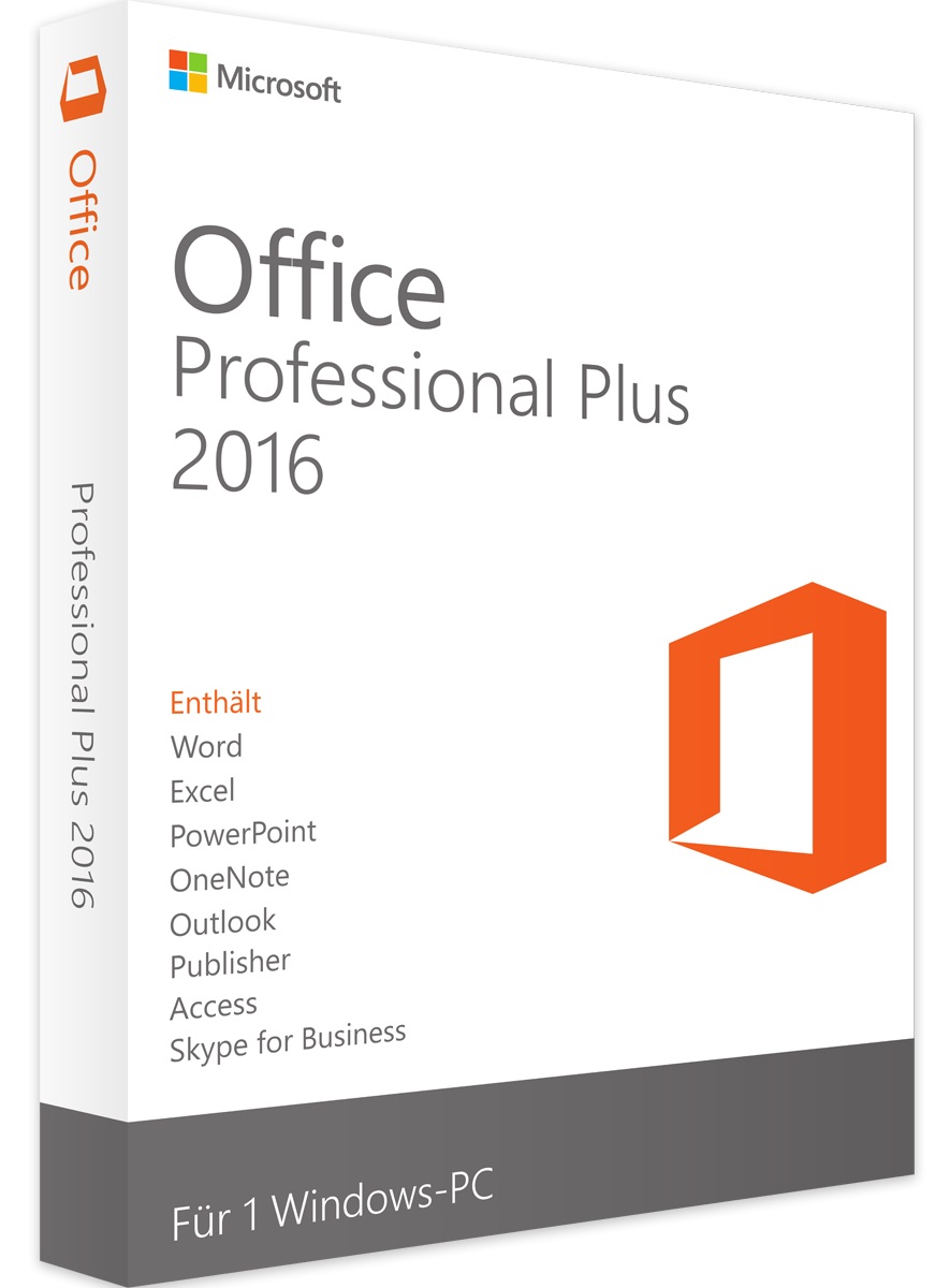 Microsoft Office 2016 Professional plus